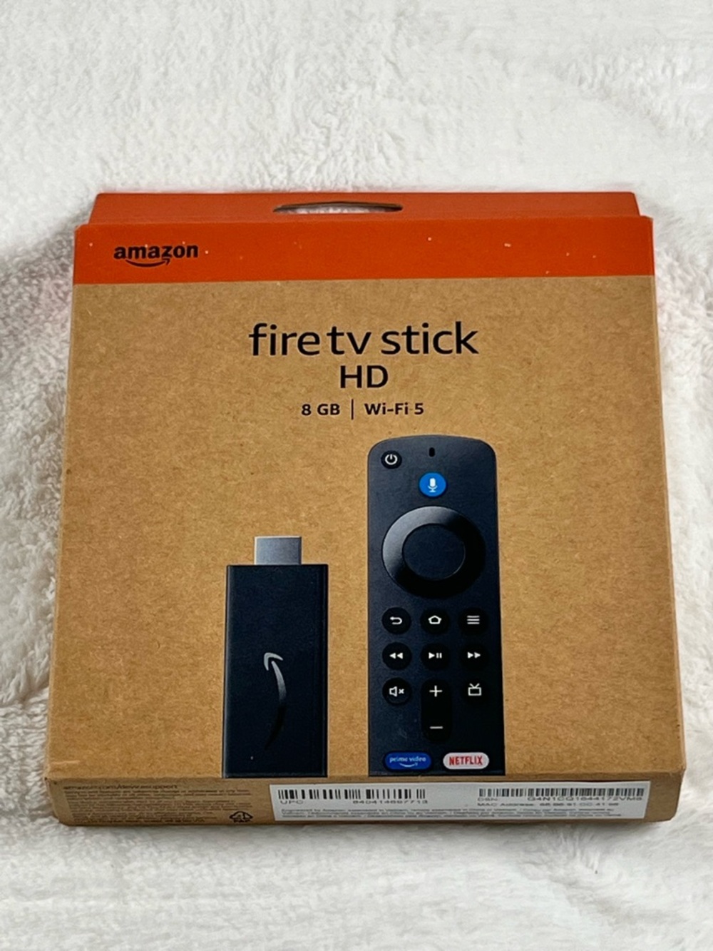 Amazon Fire TV Stick HD Streaming Device, Brand New Sealed 8G Wi-Fi 5
